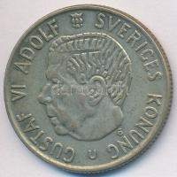 Svédország 1965. 2K Ag &quot;VI. Gusztáf&quot; T:2 patina Sweden 1965. 2 Kronor Ag &quot;Gustaf VI&quot; C:XF patina