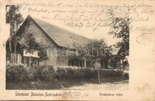 Balatonszárszó, Domokos villa (EK)