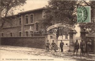 Thionville-Basse Yutz, Caserne du General Lecomte / barracks, soldiers (EK)