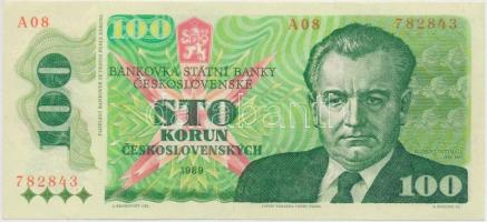 Csehszlovákia 1989. 100K T:II Czechoslovakia 1989. 100 Korun C:XF