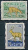 2 animal stamps, 2 klf Állat bélyeg