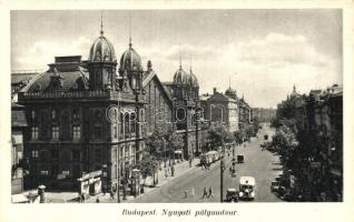 Budapest VI. Nyugati pályaudvar, villamos