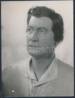 cca 1960-1970 Simándy József (1916-1997) Kossuth-díjas operaénekes négy portréja, Kotnyek Antal (192...