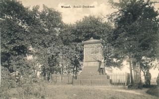 Wesel, Schill-Denkmal / statue