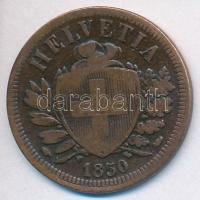 Svájc 1850A 2r Br T:2-
Switzerland 1850A 2 Rappen Br C:VF