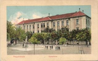 Nagykikinda, Kikinda; Gimnázium, kiadja Wolf Józsefné utóda / grammar school (EK)