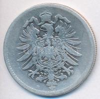 Német Birodalom 1874E 1M Ag T:2-,3
German Empire 1874E 1 Mark Ag C:VF,F