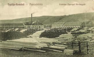 Maroshévíz, Toplita; Fűrészgyár / saw mill (fa)