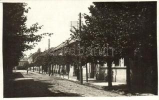 1929 Abafalva, Abovce; utca / street, photo