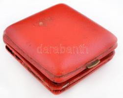 Francia retró utazó óra,  működik, 5,5×5,5 cm