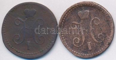 Orosz Birodalom 1840. 1k Cu + 1842. 1k Cu T:3
Russian Empire 1840. 1 Kopek Cu + 1842. 1 Kopek Cu C:...