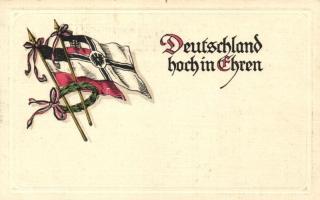 Német zászlók, Deutschland hoch in Ehren / German flags
