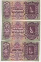 1930. 100P (6x) sorszámkövetők T:I-