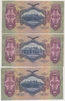 1930. 100P (6x) sorszámkövetők T:I-