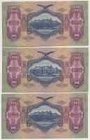 1930. 100P (6x) sorszámkövetők T:I-