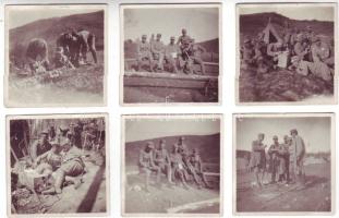 8db 5,5x5,5cm-es I világháborús fotó