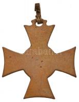 1913. "Mozgósítási Kereszt / 1912-1913-as Emlékkereszt" aranyozott Br kitüntetés mellszala...