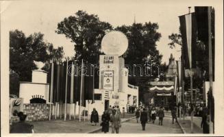 1948 Budapest, Budapesti Nemzetközi Vásár, az Állami Bankok pavilonja, &#039;A nép ipara - A nép ereje&#039; So. Stpl., (EK)