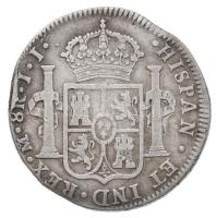 Mexikó / Spanyol gyarmat 1820JJ 8R Ag "VII. Ferdinánd" (26,7g) T:3 több erős ph. 
Mexico ...