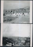 cca 1925 Budapest, Tabáni képriport ismeretlen szerzőtől, korabeli negatívokról készült mai modern n...