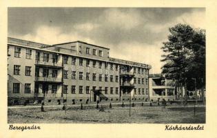 4 db RÉGI városképes képeslap, Kárpátalja, 3 Beregszász és 1 Nagyszőlős / 4 old town-view postcards,...