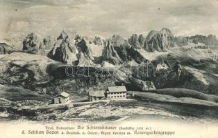 Bolzano, Bozen; 3 old town-view postcards, mixed quality