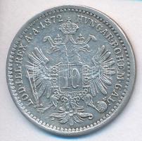 Ausztria 1872. 10kr Ag "Ferenc József" T:2-
Austria 1872. 10 Kreuzer Ag "Franz Josep...