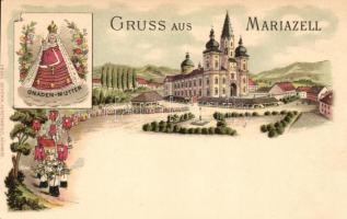 Mariazell, Gnaden Mutter, Franz Schemm Kunstanstalt, litho