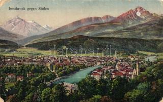 3 db RÉGI osztrák városképes képeslap, K.u.K. pecsétekkel, vegyes minőség / 3 old Austrian town-view...