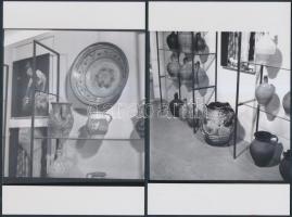 1968 Tihany, fazekasház, Kotnyek Antal (1921-1990) fotóriporter hagyatékában őrzött 6 db negatívról ...