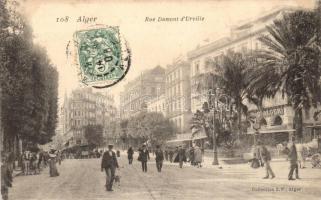Algiers, Alger; Rue Dumont dUrville / street