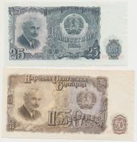 Bulgária 1951. 25L + 50L + 100L + 200L T:I,I-
Bulgaria 1951. 25 Leva + 50 Leva + 100 Leva + 200 Lev...