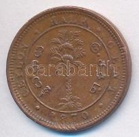 Ceylon 1870. 1/2c Cu T:2- karc Ceylon 1870. 1/2 Cent Cu C:VF scratched