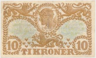 Dánia 1941. 10K "R" T:restaurált
Denmark 1941. 10 Kroner "R" C:restored