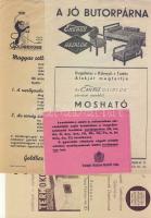 cca 1930 4 db reklám