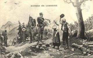 Entrée en Lorraine / French military