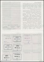 Budapest 1996. "Reallízing" változó kamatozású kötvény 100.000Ft-ról (2x) T:I,I-