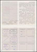 Budapest 1996. "Reallízing" változó kamatozású kötvény 100.000Ft-ról (2x) T:I,I-