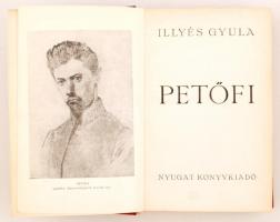 Illyés Gyula: Petőfi. Bp., [1936], Nyugat. Első kiadás.
Kiadói, aranyozott egészvászon-kötésben, jó...