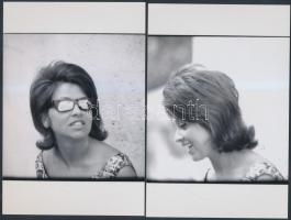 1963 Domján Edit (1932-1972) színésznőről készült fotósorozat, Kotnyek Antal (1921-1990) hagyatékába...