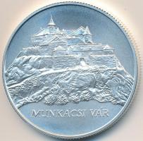 2006. 5000Ft Ag "Munkácsi vár" gyűjtői tokban T:BU