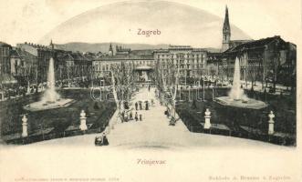 Zagreb, Zrinjevac (cut)