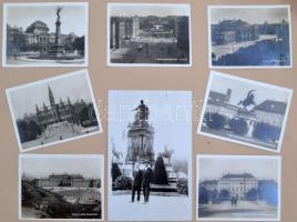 1917-1950 Kichler Miklós és Kichler József (hajós család) fotóalbuma, 496 db sokféle témájú (köztük ...