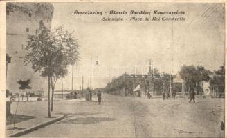 Thessaloniki, Salonique; Place du Roi Constantin / square (EB)