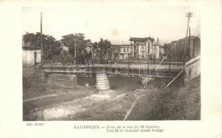 Thessaloniki, Salonique; The 29th October street bridge