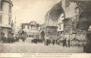 Thessaloniki, Salonique; Triumphal Arch of Alexander the Great (fa)