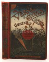 Verne Gyula: Egy kínai viszontagságai. Franciából fordította: Zigány Árpád. Bp., é.n. Franklin-T. 211 l. számos szövegközti metszett képpel, gazdagon illusztrálva. Kiadói, illusztrált, festett, (bordó) egészvászon kötésben. A gerinc felső része kissé sérült.