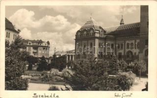 Szabadka, Subotica; városháza, Foto Coral / town hall, &#039;vissza&#039; So. Stpl, photo