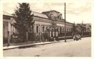 Rozsnyó, Roznava; Bányászati múzeum / mining museum, automobile &#039;vissza&#039; So. Stpl