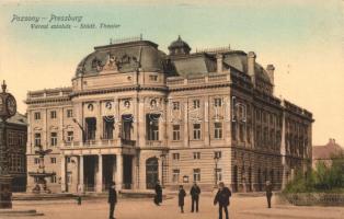 Pozsony, Pressburg, Bratislava; Városi színház / theatre